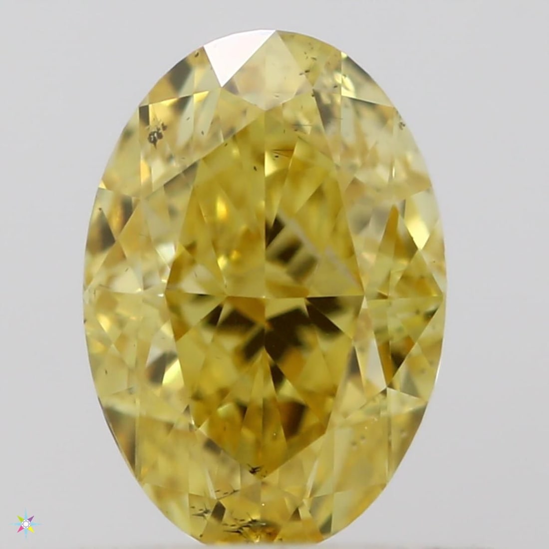 Loose Diamond - OVAL 0.55ct Fancy Intense Orangey Yellow SI1: Loose Diamond - OVAL 0.55ct Fancy Intense Orangey Yellow SI1 Source: Natural Shape: OVAL Carats: 0.55 Color: Fancy Intense Orangey Yellow Certification: GIA Video: