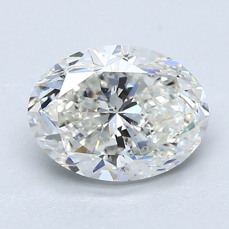 Loose Diamond - OVAL 1.7ct H SI2: Loose Diamond - OVAL 1.7ct H SI2 Source: Natural Mined Diamond Shape: OVAL Carats: 1.7 Color: H Clarity: SI2 Certification: GIA Condition: Pre-Owned PLEASE NOTE: Framed, Large, or heavy items do not h