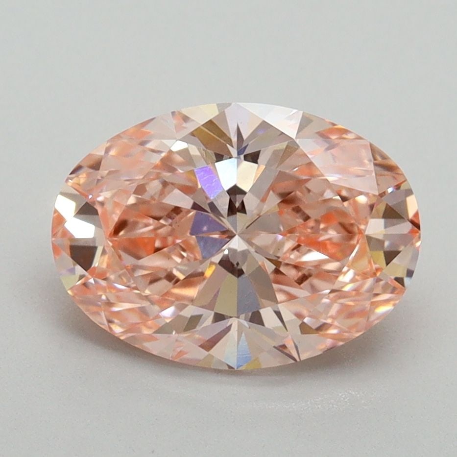 Loose Diamond - OVAL 2.07ct Fancy Vivid Pink VS1: Loose Diamond - OVAL 2.07ct Fancy Vivid Pink VS1 Source: This is a real non-mined Diamond that has been grown in a lab Shape: OVAL Carats: 2.07 Color: Fancy Vivid Pink Certification: IGI Video: