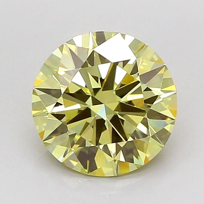 Ideal Loose Diamond - ROUND 1.92ct Fancy Yellow VVS2 (1 of 1)
