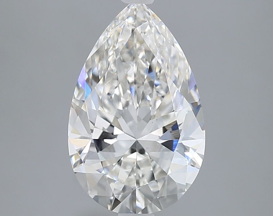 Loose Diamond - PEAR 2.83ct G VS1: Loose Diamond - PEAR 2.83ct G VS1 Source: This is a real non-mined Diamond that has been grown in a lab Shape: PEAR Carats: 2.83 Color: G Clarity: VS1 Certification: IGI Video: