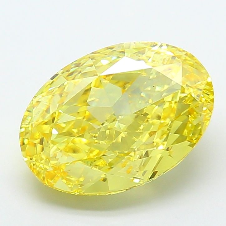 Loose Diamond - OVAL 7.01ct Fancy Vivid Yellow VS2: Loose Diamond - OVAL 7.01ct Fancy Vivid Yellow VS2 Source: This is a real non-mined Diamond that has been grown in a lab Shape: OVAL Carats: 7.01 Color: Fancy Vivid Yellow Certification: IGI Video: