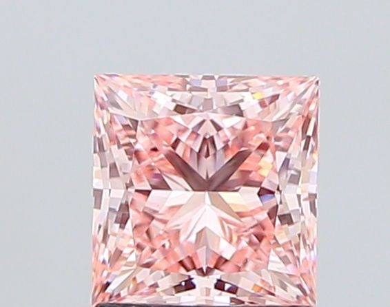 Loose Diamond - PRINCESS 1.51ct Fancy Intense Pink VS1: Loose Diamond - PRINCESS 1.51ct Fancy Intense Pink VS1 Source: This is a real non-mined Diamond that has been grown in a lab Shape: PRINCESS Carats: 1.51 Color: Fancy Intense Pink Certification: IGI V