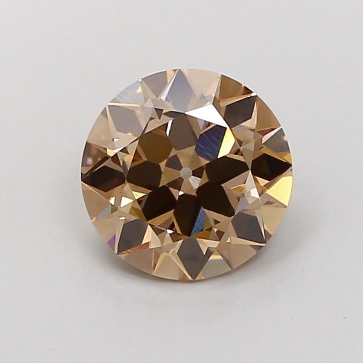 Loose Diamond - ROUND 1.77ct Fancy Brown VVS2: Loose Diamond - ROUND 1.77ct Fancy Brown VVS2 Source: This is a real non-mined Diamond that has been grown in a lab Shape: ROUND Carats: 1.77 Color: Fancy Brown Certification: IGI PLEASE NOTE: Framed,
