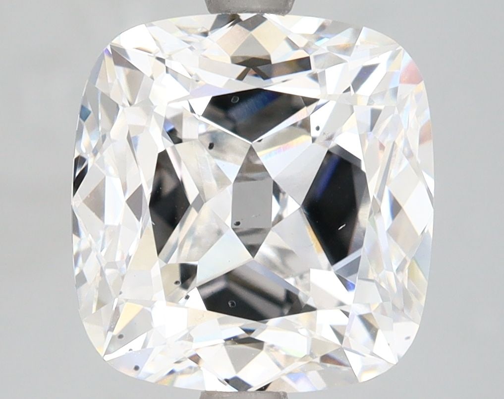Loose Diamond - CUSHION MODIFIED 4.13ct E SI1: Loose Diamond - CUSHION MODIFIED 4.13ct E SI1 Source: This is a real non-mined Diamond that has been grown in a lab Shape: CUSHION MODIFIED Carats: 4.13 Color: E Clarity: SI1 Certification: IGI Video: