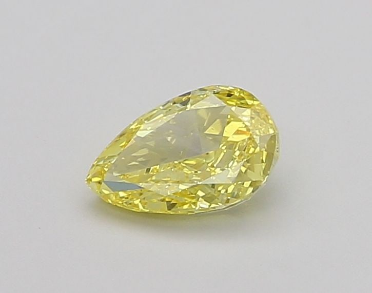 Loose Diamond - PEAR 1.11ct Fancy Vivid Yellow VS1: Loose Diamond - PEAR 1.11ct Fancy Vivid Yellow VS1 Source: This is a real non-mined Diamond that has been grown in a lab Shape: PEAR Carats: 1.11 Color: Fancy Vivid Yellow Certification: IGI Video: