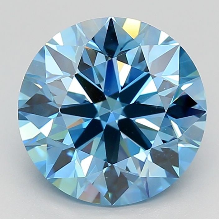 Loose Diamond - ROUND 3.59ct Faint Blue VVS2: Loose Diamond - ROUND 3.59ct Faint Blue VVS2 Source: This is a real non-mined Diamond that has been grown in a lab Shape: ROUND Carats: 3.59 Color: Faint Blue Certification: IGI Video: