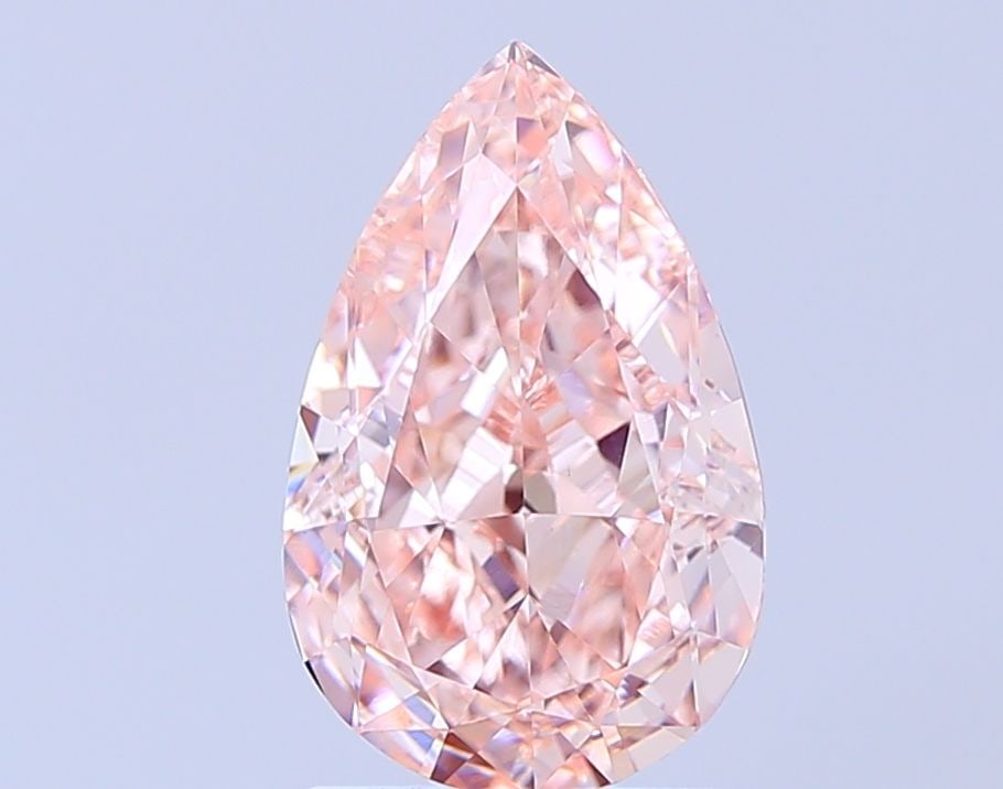 Loose Diamond - PEAR 2.13ct Fancy Intense Pink VVS2: Loose Diamond - PEAR 2.13ct Fancy Intense Pink VVS2 Source: This is a real non-mined Diamond that has been grown in a lab Shape: PEAR Carats: 2.13 Color: Fancy Intense Pink Certification: IGI Video: