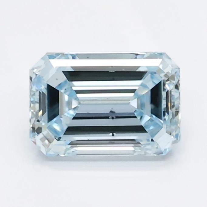 Loose Diamond - EMERALD 1.04ct Blue SI1: Loose Diamond - EMERALD 1.04ct Blue SI1 Source: This is a real non-mined Diamond that has been grown in a lab Shape: EMERALD Carats: 1.04 Color: Blue Certification: NONE Video: