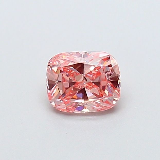 Loose Diamond - CUSHION MODIFIED 0.72ct Fancy Vivid Pink VS2: Loose Diamond - CUSHION MODIFIED 0.72ct Fancy Vivid Pink VS2 Source: This is a real non-mined Diamond that has been grown in a lab Shape: CUSHION MODIFIED Carats: 0.72 Color: Fancy Vivid Pink Certific
