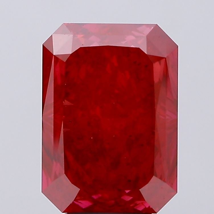 Loose Diamond - RADIANT 5.02ct Fancy Deep Red VS2: Loose Diamond - RADIANT 5.02ct Fancy Deep Red VS2 Source: This is a real non-mined Diamond that has been grown in a lab Shape: RADIANT Carats: 5.02 Color: Fancy Deep Red Certification: IGI Video: