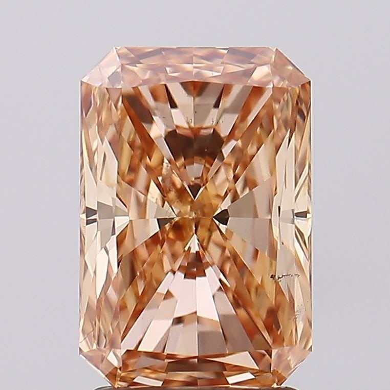 Loose Diamond - RADIANT 2.01ct Fancy Intense Brown VS2: Loose Diamond - RADIANT 2.01ct Fancy Intense Brown VS2 Source: This is a real non-mined Diamond that has been grown in a lab Shape: RADIANT Carats: 2.01 Color: Fancy Intense Brown Certification: IGI V