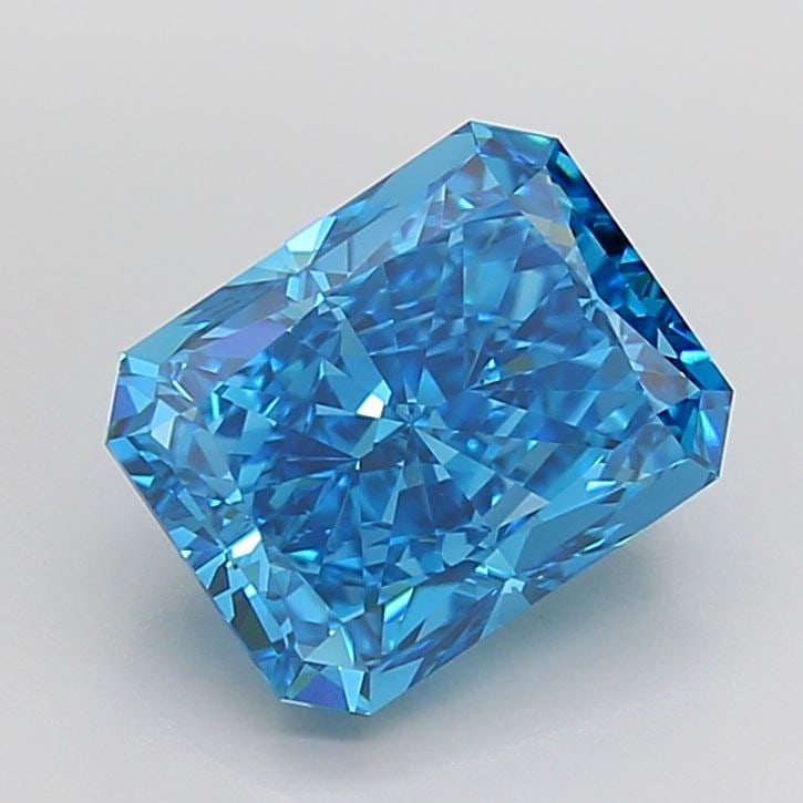 Loose Diamond - RADIANT 6.02ct Fancy Vivid Blue VVS2: Loose Diamond - RADIANT 6.02ct Fancy Vivid Blue VVS2 Source: This is a real non-mined Diamond that has been grown in a lab Shape: RADIANT Carats: 6.02 Color: Fancy Vivid Blue Certification: IGI Video: