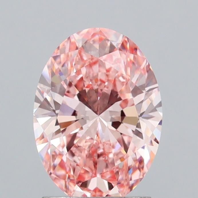 Loose Diamond - OVAL 2.01ct Fancy Vivid Pink VVS2: Loose Diamond - OVAL 2.01ct Fancy Vivid Pink VVS2 Source: This is a real non-mined Diamond that has been grown in a lab Shape: OVAL Carats: 2.01 Color: Fancy Vivid Pink Certification: IGI Video: