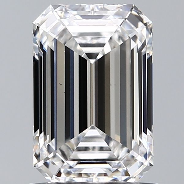 Loose Diamond - EMERALD 1.58ct E VS1: Loose Diamond - EMERALD 1.58ct E VS1 Source: This is a real non-mined Diamond that has been grown in a lab Shape: EMERALD Carats: 1.58 Color: E Clarity: VS1 Certification: IGI Video: