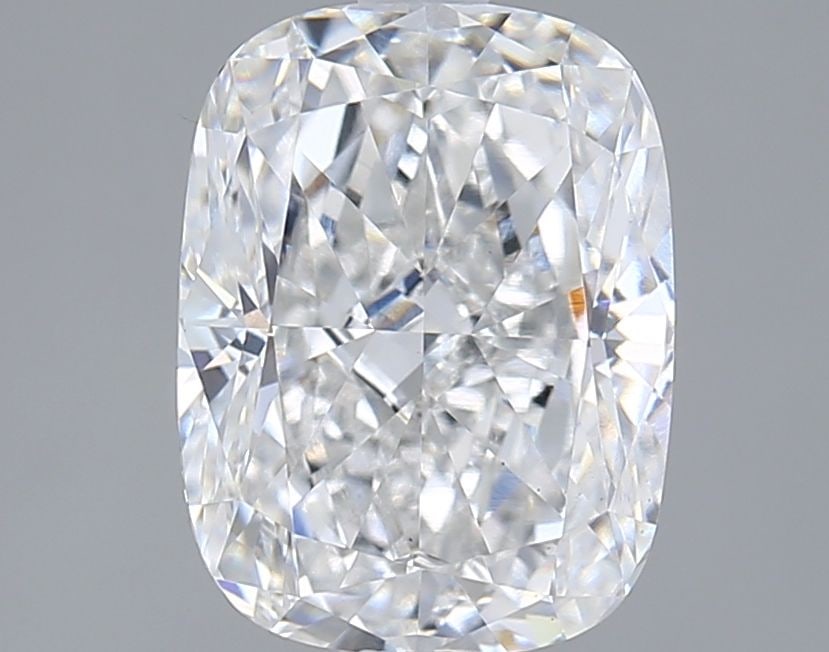 Loose Diamond - CUSHION MODIFIED 2.58ct E VS1: Loose Diamond - CUSHION MODIFIED 2.58ct E VS1 Source: This is a real non-mined Diamond that has been grown in a lab Shape: CUSHION MODIFIED Carats: 2.58 Color: E Clarity: VS1 Certification: IGI Video: