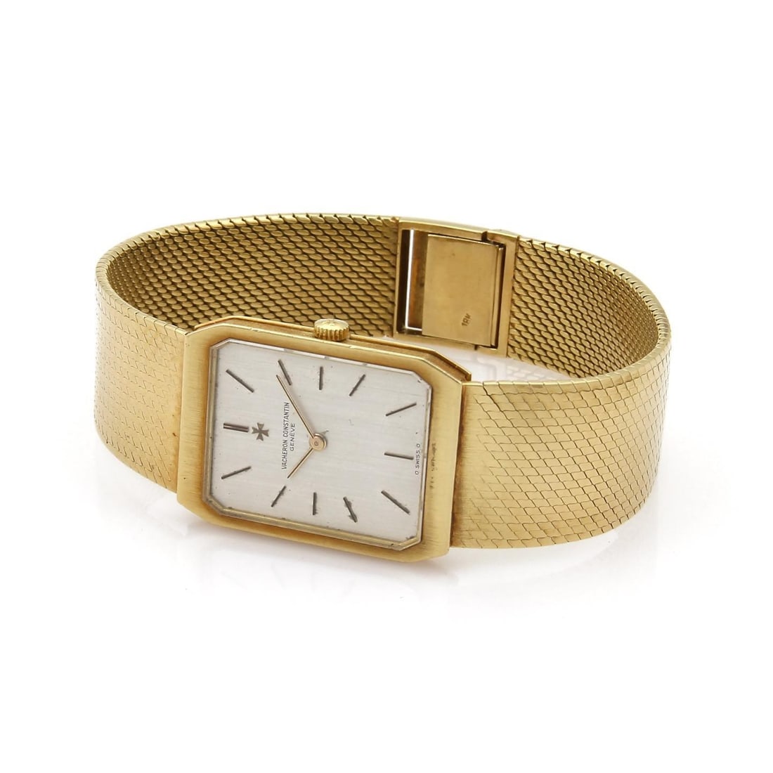 Vacheron Constantin 18k Yellow Gold Octagonal Men's Watch Swiss Mechanical: Vacheron Constantin 18k Yellow Gold Octagonal Men's Watch Swiss Mechanical Experience timeless elegance with this authentic Vacheron Constantin men's wristwatch, expertly crafted from luxurious 18k ye