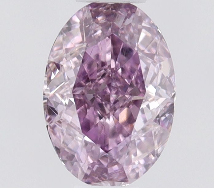 Loose Diamond - OVAL 0.3ct Fancy Intense Pink Purple SI1: Loose Diamond - OVAL 0.3ct Fancy Intense Pink Purple SI1 Source: Natural Shape: OVAL Carats: 0.3 Color: Fancy Intense Pink Purple Certification: GIA Video: