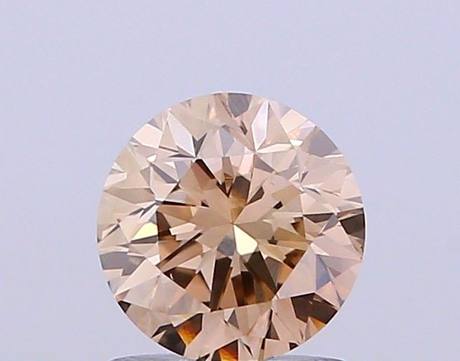 Loose Diamond - ROUND 1.01ct Very Light Brown VVS2: Loose Diamond - ROUND 1.01ct Very Light Brown VVS2 Source: Natural Shape: ROUND Carats: 1.01 Color: Very Light Brown Certification: NONE Video: