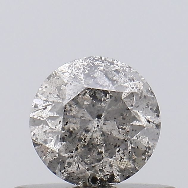 Loose Diamond - ROUND 0.42ct Salt and Pepper I3: Loose Diamond - ROUND 0.42ct Salt and Pepper I3 Source: Natural Shape: ROUND Carats: 0.42 Color: Salt and Pepper Certification: NONE Video: