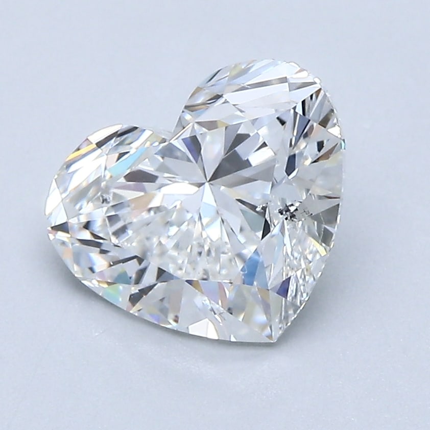 Loose Diamond - HEART 2.01ct F SI1: Loose Diamond - HEART 2.01ct F SI1 Source: Natural Mined Diamond Shape: HEART Carats: 2.01 Color: F Clarity: SI1 Certification: GIA Condition: Pre-Owned PLEASE NOTE: Framed, Large, or heavy items do n