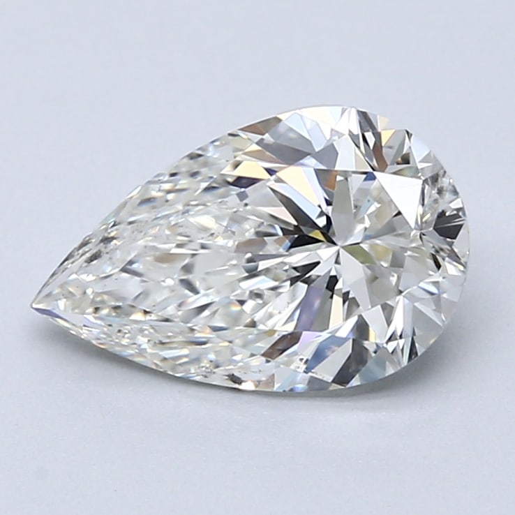 Loose Diamond - PEAR 2.01ct G SI2: Loose Diamond - PEAR 2.01ct G SI2 Source: Natural Mined Diamond Shape: PEAR Carats: 2.01 Color: G Clarity: SI2 Certification: GIA Condition: Pre-Owned PLEASE NOTE: Framed, Large, or heavy items do not