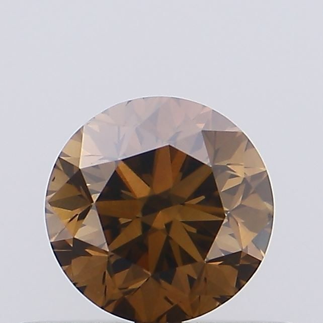 Loose Diamond - ROUND 0.5ct Fancy Brown VS2: Loose Diamond - ROUND 0.5ct Fancy Brown VS2 Source: Natural Shape: ROUND Carats: 0.5 Color: Fancy Brown Certification: NONE Video: