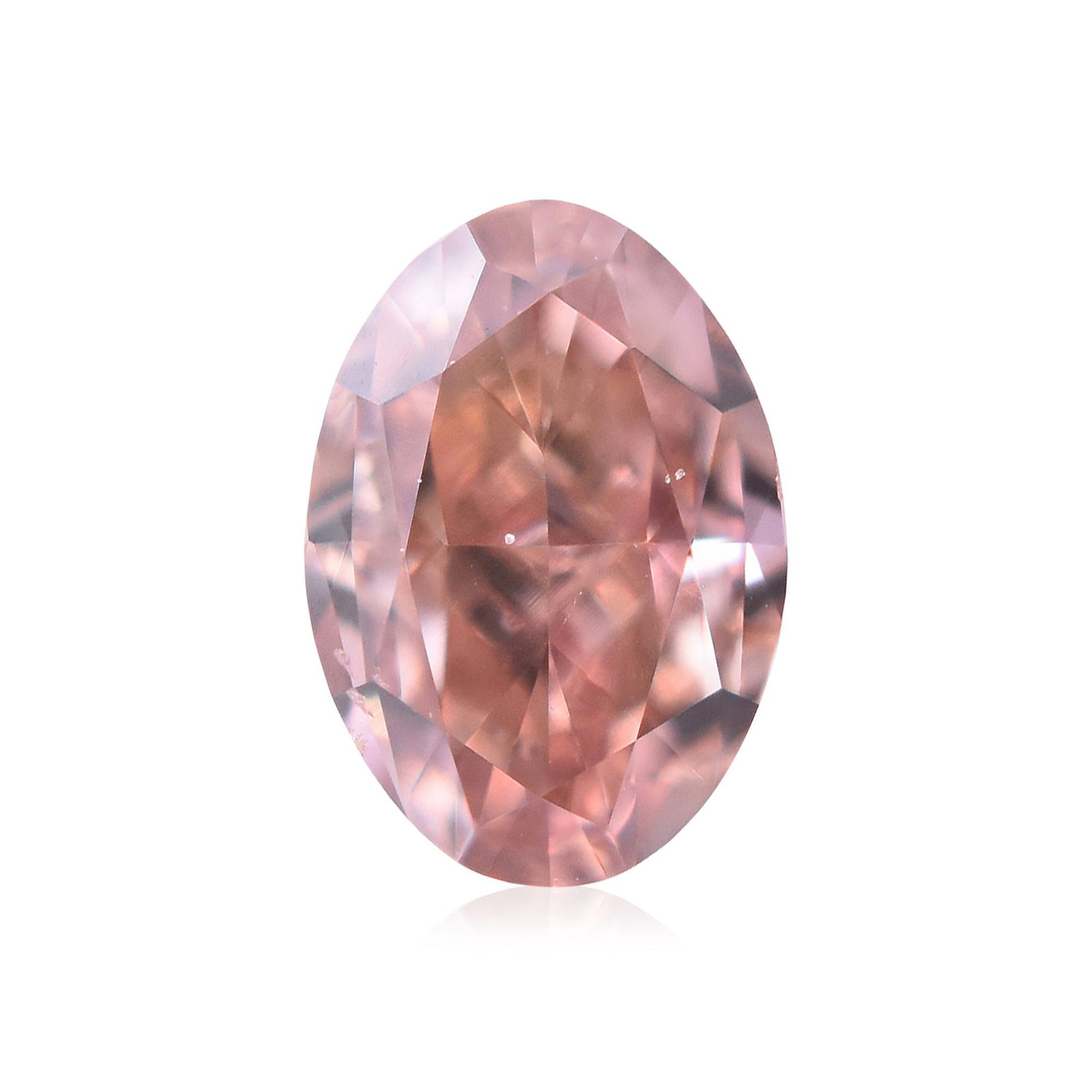 Loose Diamond - OVAL 0.25ct Fancy Intense Orangey Pink VS2: Loose Diamond - OVAL 0.25ct Fancy Intense Orangey Pink VS2 Source: Natural Shape: OVAL Carats: 0.25 Color: Fancy Intense Orangey Pink Certification: GIA Video: