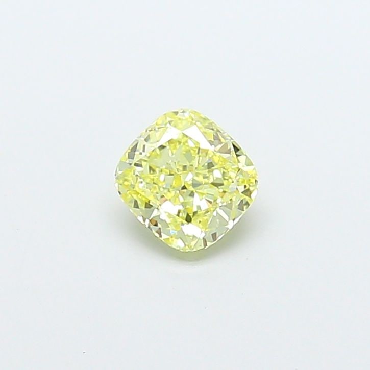Loose Diamond - CUSHION MODIFIED 1.06ct Fancy Light Yellow VS1: Loose Diamond - CUSHION MODIFIED 1.06ct Fancy Light Yellow VS1 Source: This is a real non-mined Diamond that has been grown in a lab Shape: CUSHION MODIFIED Carats: 1.06 Color: Fancy Light Yellow Cert