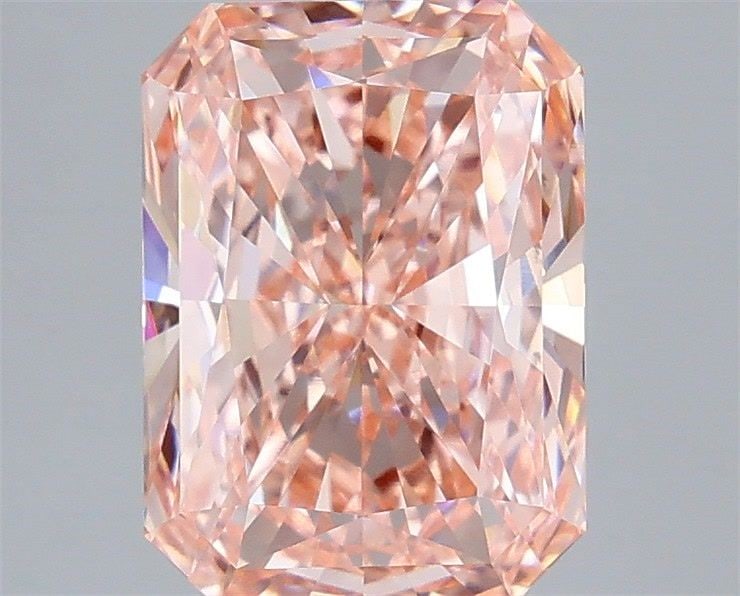Loose Diamond - RADIANT 3.02ct Fancy Intense Pink VVS2: Loose Diamond - RADIANT 3.02ct Fancy Intense Pink VVS2 Source: This is a real non-mined Diamond that has been grown in a lab Shape: RADIANT Carats: 3.02 Color: Fancy Intense Pink Certification: IGI Vi