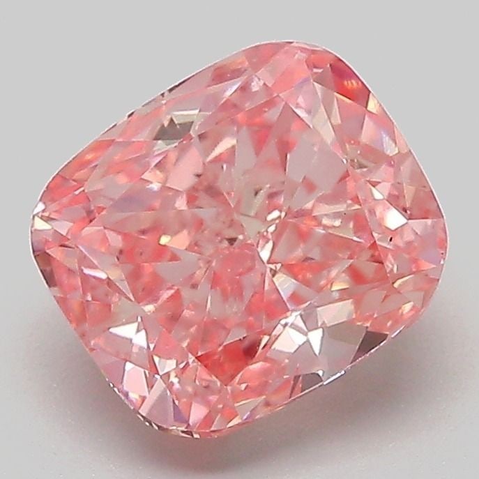 Loose Diamond - CUSHION MODIFIED 2.27ct Fancy Vivid Pink VS2: Loose Diamond - CUSHION MODIFIED 2.27ct Fancy Vivid Pink VS2 Source: This is a real non-mined Diamond that has been grown in a lab Shape: CUSHION MODIFIED Carats: 2.27 Color: Fancy Vivid Pink Certific