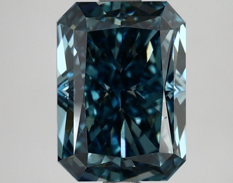 Loose Diamond - RADIANT 2.67ct Fancy Vivid Blue VS1: Loose Diamond - RADIANT 2.67ct Fancy Vivid Blue VS1 Source: This is a real non-mined Diamond that has been grown in a lab Shape: RADIANT Carats: 2.67 Color: Fancy Vivid Blue Certification: IGI Video: