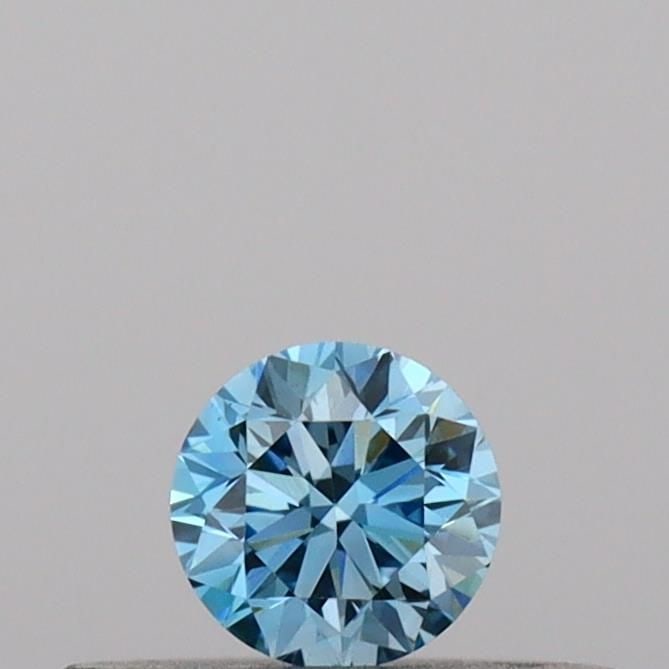 Ideal Loose Diamond - ROUND 0.17ct Fancy Vivid Blue VS2: Ideal Loose Diamond - ROUND 0.17ct Fancy Vivid Blue VS2 Source: This is a real non-mined Diamond that has been grown in a lab Shape: ROUND Carats: 0.17 Color: Fancy Vivid Blue Certification: IGI Video