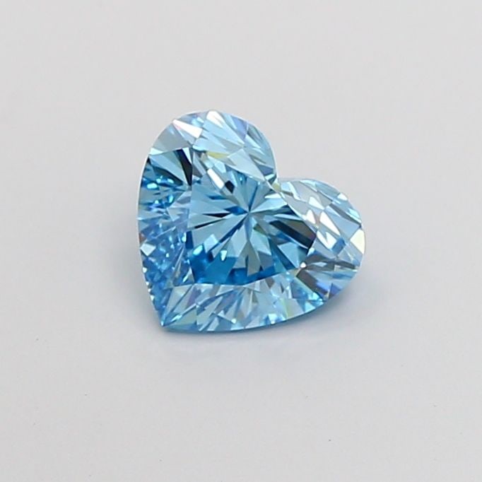 Loose Diamond - HEART 1.08ct Fancy Vivid Blue VVS2: Loose Diamond - HEART 1.08ct Fancy Vivid Blue VVS2 Source: This is a real non-mined Diamond that has been grown in a lab Shape: HEART Carats: 1.08 Color: Fancy Vivid Blue Certification: IGI Video:
