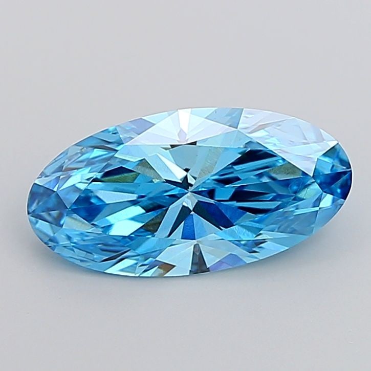 Loose Diamond - OVAL 3.34ct Fancy Vivid Blue VVS2: Loose Diamond - OVAL 3.34ct Fancy Vivid Blue VVS2 Source: This is a real non-mined Diamond that has been grown in a lab Shape: OVAL Carats: 3.34 Color: Fancy Vivid Blue Certification: IGI Video:
