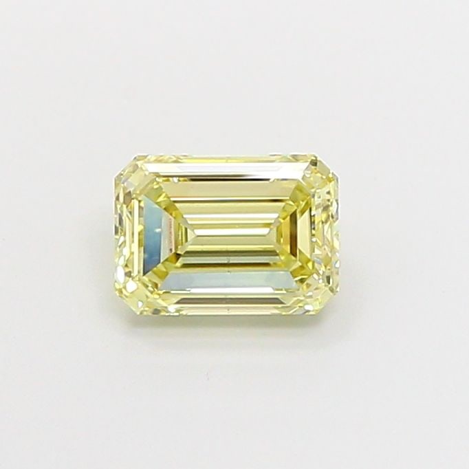 Loose Diamond - EMERALD 1.0ct Fancy Light Yellow VS1: Loose Diamond - EMERALD 1.0ct Fancy Light Yellow VS1 Source: This is a real non-mined Diamond that has been grown in a lab Shape: EMERALD Carats: 1.0 Color: Fancy Light Yellow Certification: IGI Video