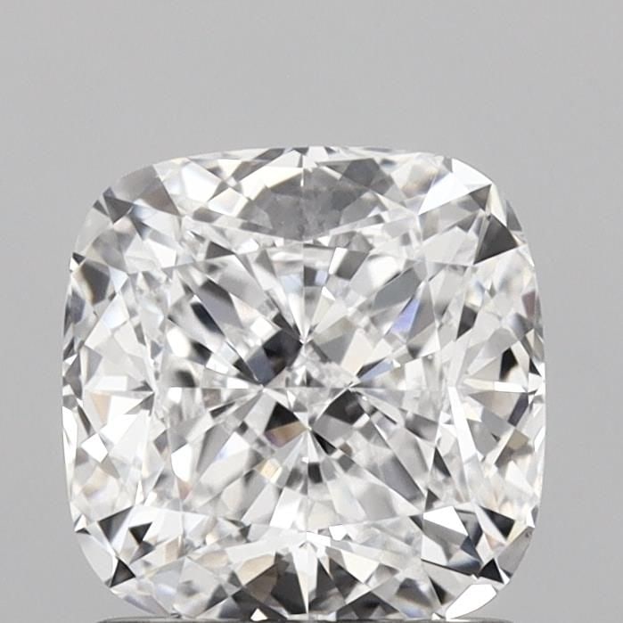 Loose Diamond - CUSHION MODIFIED 1.35ct D VVS2: Loose Diamond - CUSHION MODIFIED 1.35ct D VVS2 Source: This is a real non-mined Diamond that has been grown in a lab Shape: CUSHION MODIFIED Carats: 1.35 Color: D Clarity: VVS2 Certification: IGI PLEA