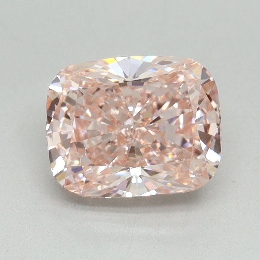 Loose Diamond - CUSHION BRILLIANT 1.67ct Fancy Vivid Pink VVS2: Loose Diamond - CUSHION BRILLIANT 1.67ct Fancy Vivid Pink VVS2 Source: This is a real non-mined Diamond that has been grown in a lab Shape: CUSHION BRILLIANT Carats: 1.67 Color: Fancy Vivid Pink Certi