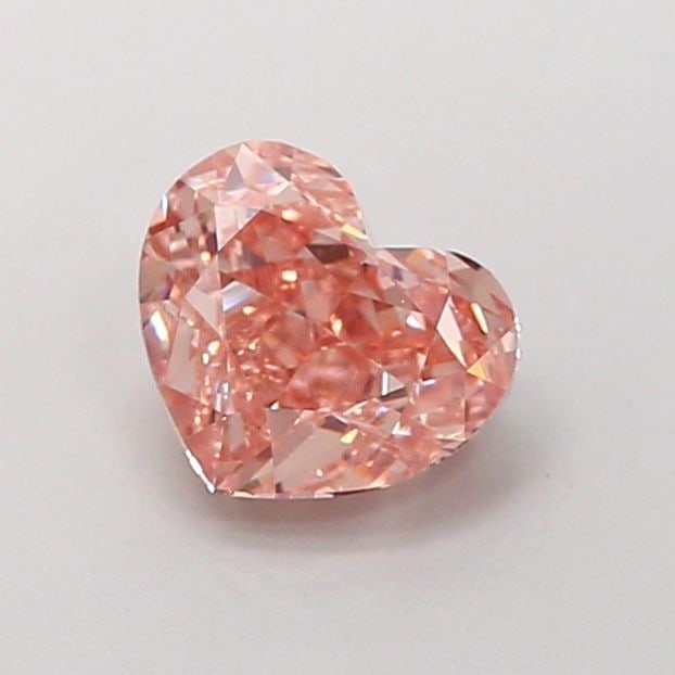 Loose Diamond - HEART 1.29ct Fancy Intense Brownish Pink VVS2: Loose Diamond - HEART 1.29ct Fancy Intense Brownish Pink VVS2 Source: This is a real non-mined Diamond that has been grown in a lab Shape: HEART Carats: 1.29 Color: Fancy Intense Brownish Pink Certifi