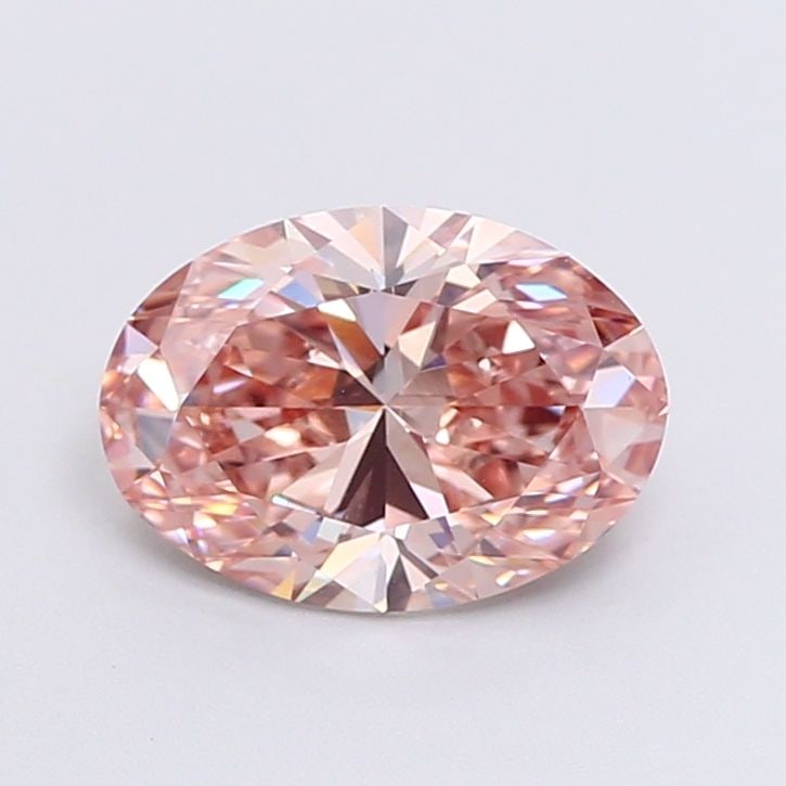 Loose Diamond - OVAL 2.49ct Fancy Intense Brownish Pink VS1: Loose Diamond - OVAL 2.49ct Fancy Intense Brownish Pink VS1 Source: This is a real non-mined Diamond that has been grown in a lab Shape: OVAL Carats: 2.49 Color: Fancy Intense Brownish Pink Certificat