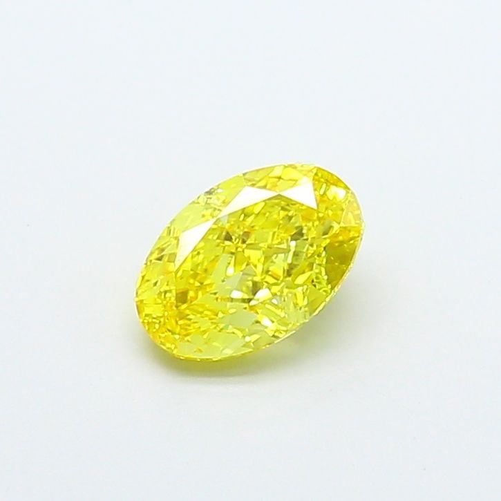Loose Diamond - OVAL 1.26ct Fancy Vivid Yellow IF: Loose Diamond - OVAL 1.26ct Fancy Vivid Yellow IF Source: This is a real non-mined Diamond that has been grown in a lab Shape: OVAL Carats: 1.26 Color: Fancy Vivid Yellow Certification: IGI Video: