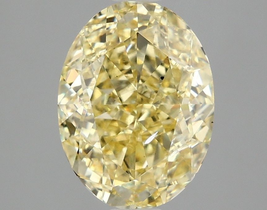 Loose Diamond - OVAL 3.02ct Fancy Intense Yellow VS2: Loose Diamond - OVAL 3.02ct Fancy Intense Yellow VS2 Source: This is a real non-mined Diamond that has been grown in a lab Shape: OVAL Carats: 3.02 Color: Fancy Intense Yellow Certification: IGI Video