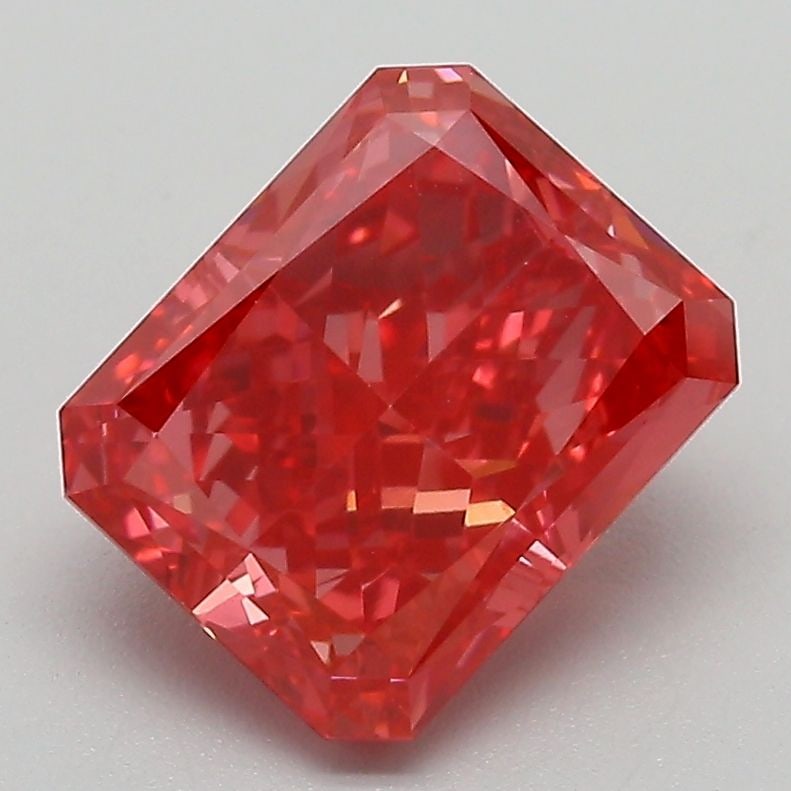 Loose Diamond - RADIANT 2.68ct Fancy Vivid Pink VS1: Loose Diamond - RADIANT 2.68ct Fancy Vivid Pink VS1 Source: This is a real non-mined Diamond that has been grown in a lab Shape: RADIANT Carats: 2.68 Color: Fancy Vivid Pink Certification: IGI Video: