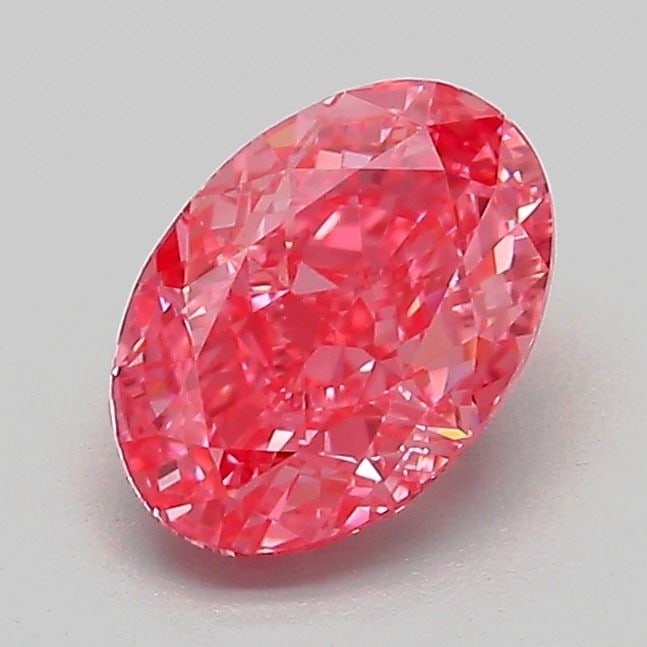 Loose Diamond - OVAL 1.11ct Fancy Vivid Pink VS1: Loose Diamond - OVAL 1.11ct Fancy Vivid Pink VS1 Source: This is a real non-mined Diamond that has been grown in a lab Shape: OVAL Carats: 1.11 Color: Fancy Vivid Pink Certification: IGI Video: