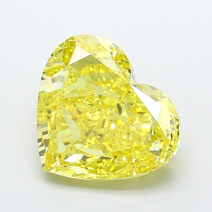 Loose Diamond - HEART 8.02ct Fancy Vivid Yellow VS1: Loose Diamond - HEART 8.02ct Fancy Vivid Yellow VS1 Source: This is a real non-mined Diamond that has been grown in a lab Shape: HEART Carats: 8.02 Color: Fancy Vivid Yellow Certification: IGI Video: