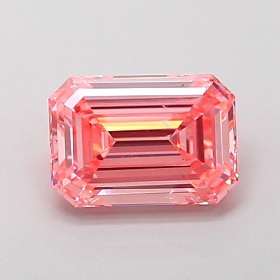 Loose Diamond - EMERALD 1.22ct Fancy Vivid Pink VS1: Loose Diamond - EMERALD 1.22ct Fancy Vivid Pink VS1 Source: This is a real non-mined Diamond that has been grown in a lab Shape: EMERALD Carats: 1.22 Color: Fancy Vivid Pink Certification: IGI Video: