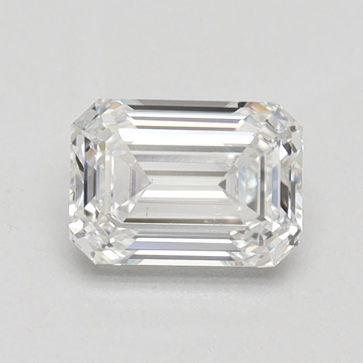 Loose Diamond - EMERALD 0.83ct F VS1: Loose Diamond - EMERALD 0.83ct F VS1 Source: This is a real non-mined Diamond that has been grown in a lab Shape: EMERALD Carats: 0.83 Color: F Clarity: VS1 Certification: IGI Video: