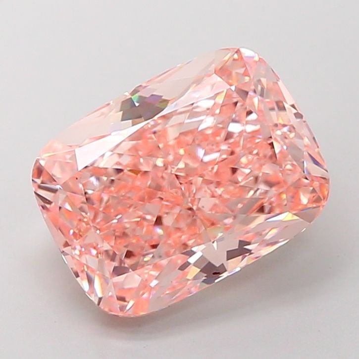 Loose Diamond - CUSHION MODIFIED 7.06ct Fancy Intense Pink VS1: Loose Diamond - CUSHION MODIFIED 7.06ct Fancy Intense Pink VS1 Source: This is a real non-mined Diamond that has been grown in a lab Shape: CUSHION MODIFIED Carats: 7.06 Color: Fancy Intense Pink Cert