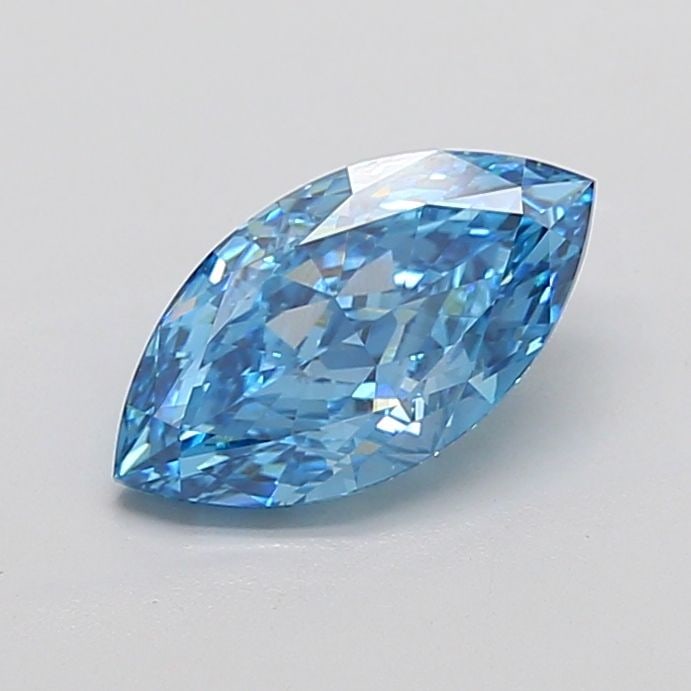 Loose Diamond - MARQUISE 2.85ct Fancy Vivid Blue VVS2: Loose Diamond - MARQUISE 2.85ct Fancy Vivid Blue VVS2 Source: This is a real non-mined Diamond that has been grown in a lab Shape: MARQUISE Carats: 2.85 Color: Fancy Vivid Blue Certification: IGI Vide