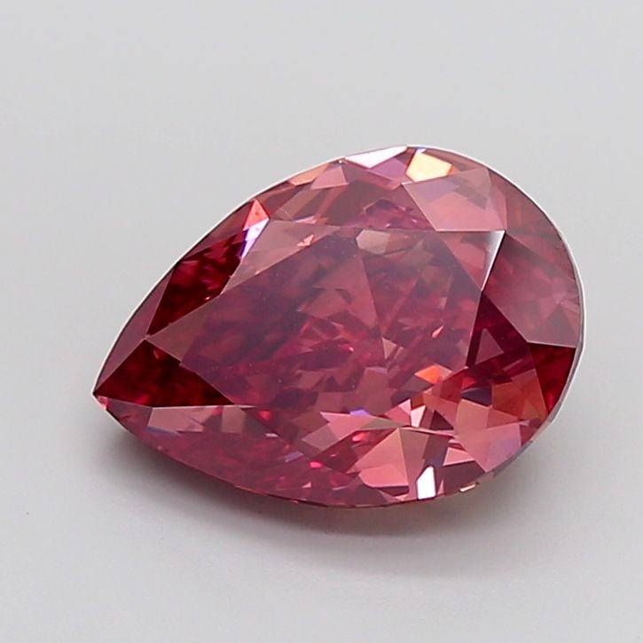 Loose Diamond - PEAR 6.06ct Fancy Vivid Pink VS1 (1 of 1)